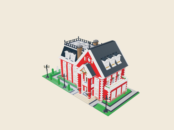 Georgian Red Brick Palace